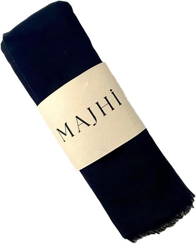 MAJHİ Penye Pamuk Şal Siyah