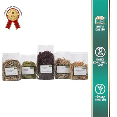 makarna lütfen! Başlangıç Makarna ve Erişte Seti 5 x 100 Gr
