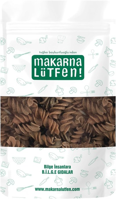 makarna lütfen! Karışık Sebzeli Tam Buğday Makarna 200 Gram