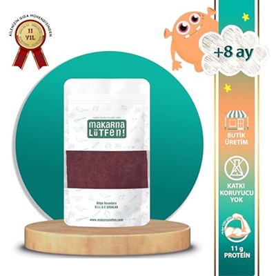 Makarna Lütfen Kırmızı Pancar ve Mor Havuç Kurusu Tozu (90 gram)