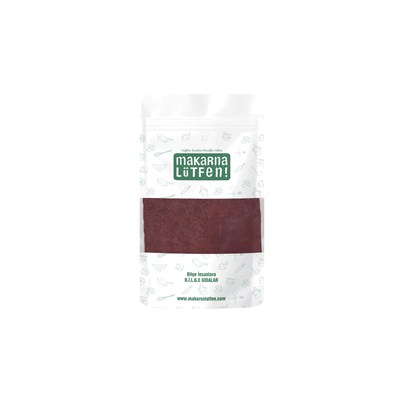 Makarna Lütfen Kırmızı Pancar ve Mor Havuç Kurusu Tozu (90 gram)