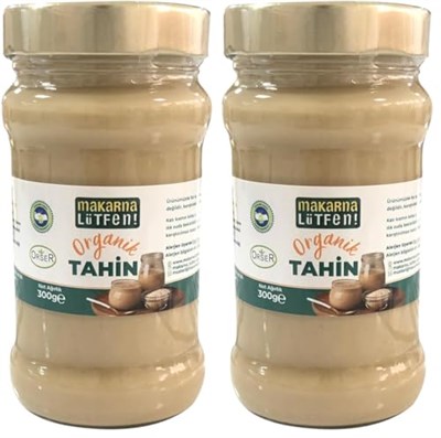 makarna lütfen! Organik Tahin 300 g 2li paket - Seçenekler: 1 Adet, 2 Adet