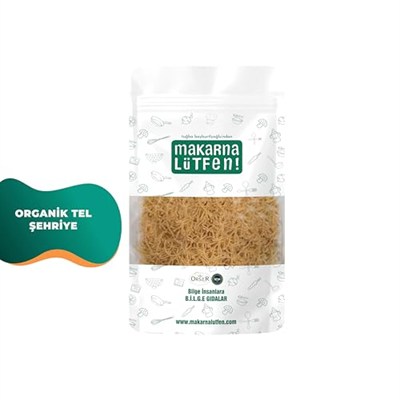 makarna lütfen! Organik Tel Şehriye 200 gram