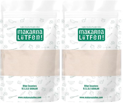 makarna lütfen! Tam Siyez Unu 250 Gr 2li paket