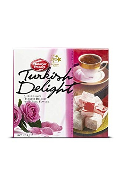 Malatya Pazarı Güllü Lokum 454 Gr