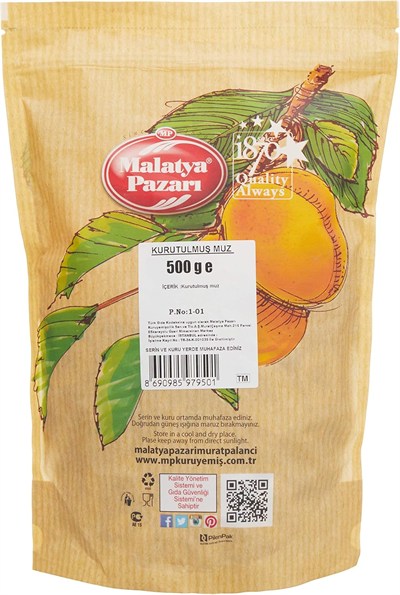 Malatya Pazarı Muz İthal 500 Gr
