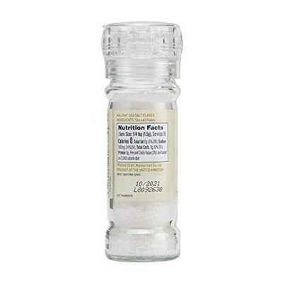 Maldon Sea Salt Flakes Deniz Tuzu Kristalleri, Değirmen Şişe, 55 g