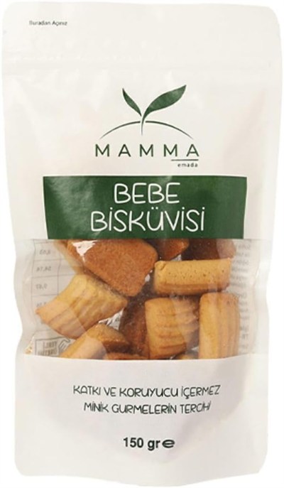 Mamma Emada Bebe Bisküvisi 150 Gr + 6 Ay