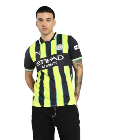 Manchester City Away Erkek Mavi Futbol Forma 77508602