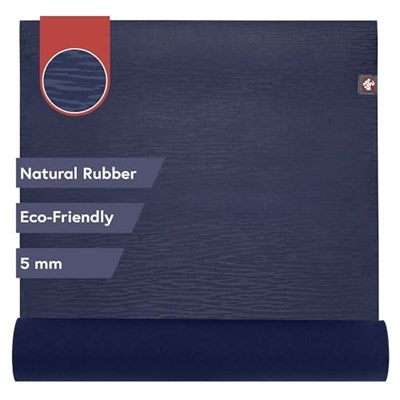 Manduka eKO Yoga Minderi - Kadın ve Erkek İçin, Güçlü, Dayanıklı, Kaymaz Kavrama, 5 mm Kalınlık, 180 cm - Bedenler: 5mm, 71
