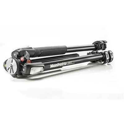 Manfrotto MT055XPRO3 055 Alüminyum Tripod (3 Segment Dahil), Siyah