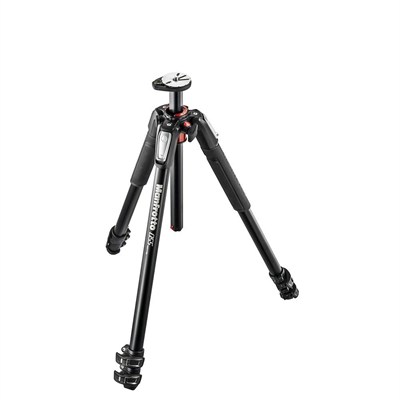 Manfrotto MT055XPRO3 055 Alüminyum Tripod (3 Segment Dahil), Siyah