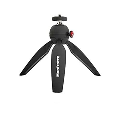 Manfrotto MTPIXIMII-B PIXI Masa Tripodu, 1 kga kadar, Kompakt ve sistem kameralar için, Siyah