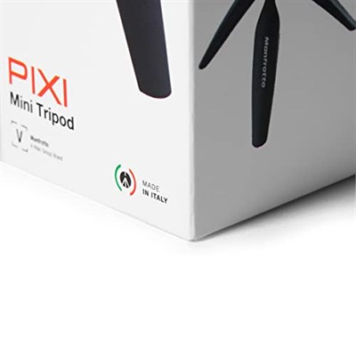 Manfrotto MTPIXIMII-B PIXI Masa Tripodu, 1 kga kadar, Kompakt ve sistem kameralar için, Siyah