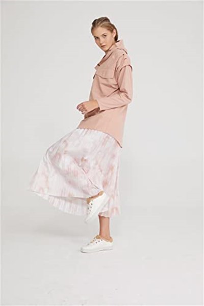 Manila Kadın Dream On Etek, Pembe renkli, Standart Beden