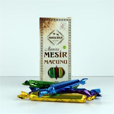 MANİSA BİRLİK Mesir Macunu Glikozsuz 5li Çubuk 105 gr x 5 Paket