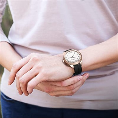Manyetik saat kayışı 16 mm 18 mm 19 mm 20 mm 22 mm - Hızlı Çıkarma - Cilt Dostu Yumuşak Silikon Spor Saat Kordonu, Erkekler Kadınlar için, Manyetik Katlanır Tokalı Silikon Kayış - Bedenler: 20mm, 22mm