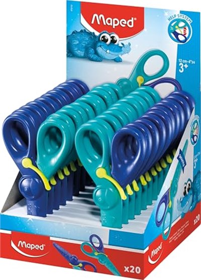 Maped OFfis ve Kırtasiye 472112 KIDIPULSE Çocuk Makası, 12 cm