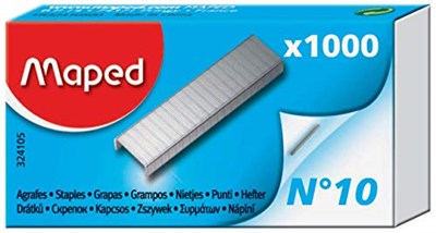 Maped Ofis Ve Kırtasiye 324105 Zımba Teli 2li paket - Seçenekler: N°10, N°10 2li paket