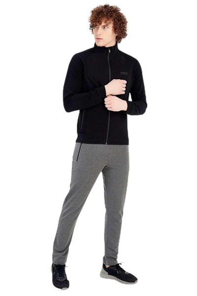 Maraton Sportswear Erkek Dik Yaka Eşofman Üstü