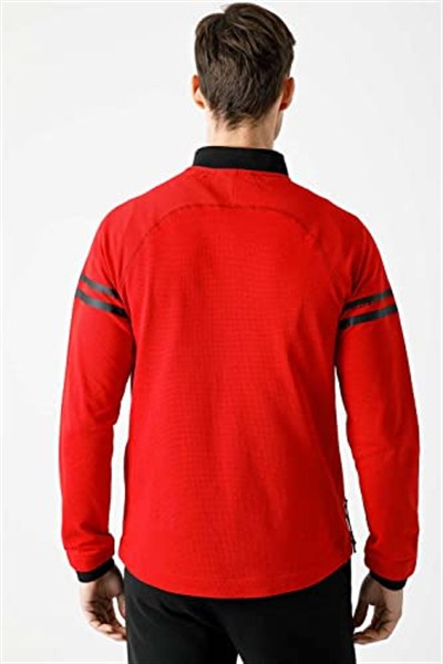 Maraton Sportswear Erkek Dik Yaka Eşofman Üstü