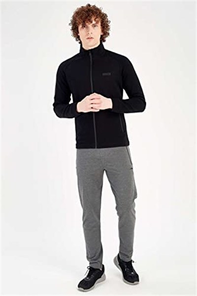Maraton Sportswear Erkek Dik Yaka Eşofman Üstü