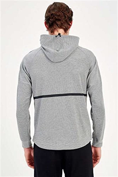 Maraton Sportswear Erkek Kapüşonlu Eşofman Üstü