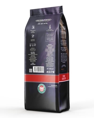 Mare Mosso Caffe Filtro Clasico Blend - Klasik Filtre Kahve 1 Kg. Çekirdek Öğütülmemiş