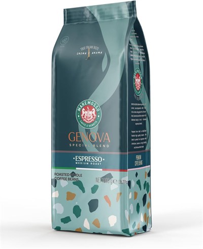 Mare Mosso Espresso Genova Blend (ÇEKİRDEK VEYA ÖĞÜTÜLMÜŞ) Kahve 1 Kg. (Moka Pot Öğütülmüş)