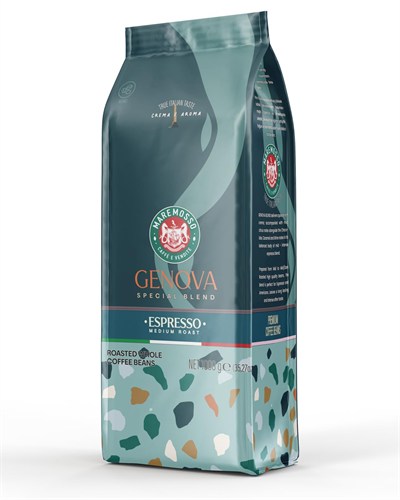 Mare Mosso Espresso Genova Blend (ÇEKİRDEK VEYA ÖĞÜTÜLMÜŞ) Kahve 1 Kg. (Moka Pot Öğütülmüş)