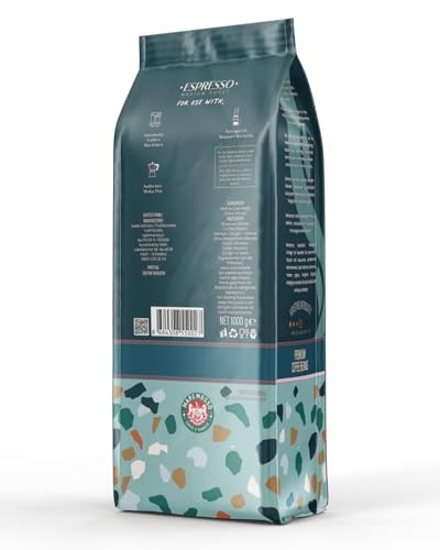Mare Mosso Espresso Genova Blend (ÇEKİRDEK VEYA ÖĞÜTÜLMÜŞ) Kahve 1 Kg. (Moka Pot Öğütülmüş)