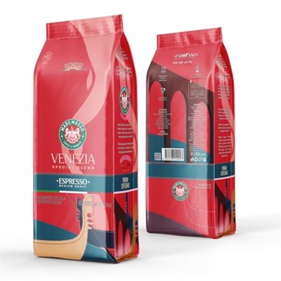Mare Mosso Espresso Venezia Blend (ÇEKİRDEK VEYA ÖĞÜTÜLMÜŞ) Kahve 1 Kg. (Öğütülmüş Ev Tipi Espresso)