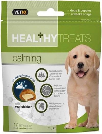 Mark And Chappell Ltd & Vetiq Sağlıklı Treats Sakinleştirici İçin Köpek ve Köpek Yavruları, şeffaf