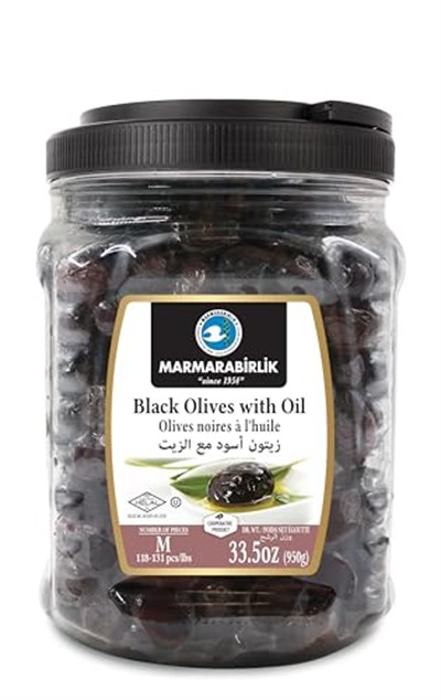 Marmarabirlik Süper Doğal Yağlı Salamura Pet Zeytin 950 Gr
