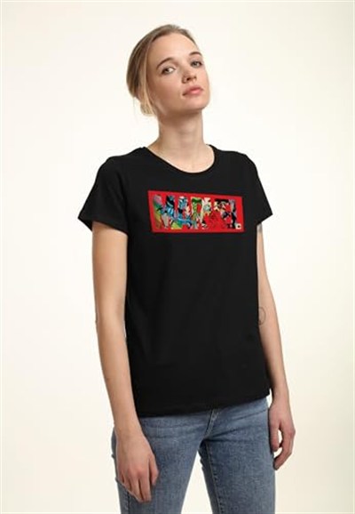 Marvel Avengers Classic - Thor Comic Bisiklet Yaka T-Shirt Tişört Kadın