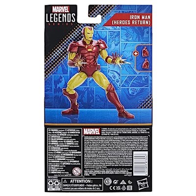 Marvel Comics - Marvel Legends Iron Man (Heroes Return) Aksiyon Figürü