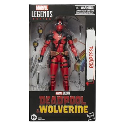 Marvel Legends Serisi Deadpool, Deadpool & Wolverine Koleksiyon 14 Yaş ve Üzeri Yetişkinler için 6 İnç Aksiyon Figürü