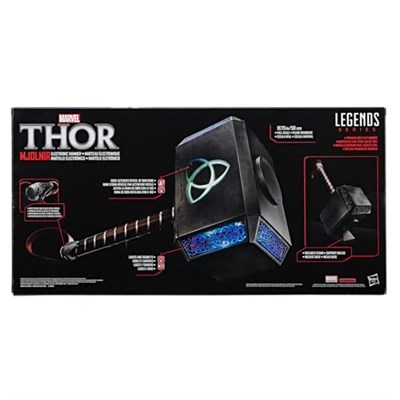 Marvel Legends Thor Mjölnir Elektronik Çekiç 50 cm