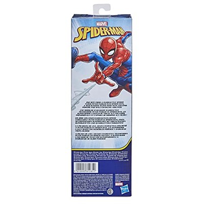 Marvel Örümcek Adam Titan Hero Dizisi, Eklemli Aksiyon Figürü, Mavi
