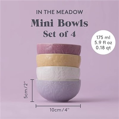 Mason Cash In The Meadow 4lü Mini Hazırlık Kasesi Seti