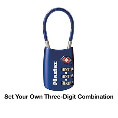 Master Lock 4688D Şifreli Kilit, Mavi