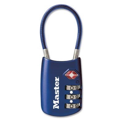 Master Lock 4688D Şifreli Kilit, Mavi