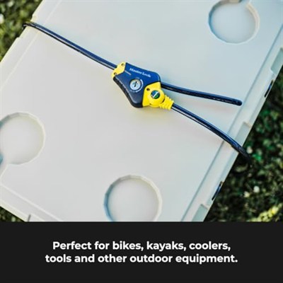 Master Lock 8413DPF Python kablolu kilit, anahtarlı, 1 adet