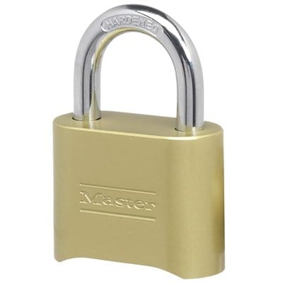 Master Lock Şifreli kilit, iç ve dış asma kilit, sıfırlanabilir şifreli kilit, 175D