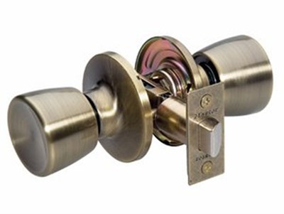 Master Lock TUO0405 Tulip Passage Kapı Topuzu, Antik Pirinç