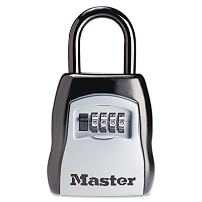 Master Lock Tuş Kilidi Kutusu, Ev Anahtarları için Dış Mekan Kilit Kutusu, Şifreli Kilitli Anahtar Kasası, 5 Anahtar Kapasitesi