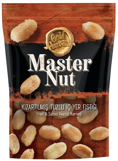 Master Nut Kızartılmış Yer Fıstığı, Tuzlu, 150gr Tekli Paket