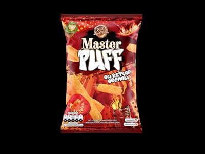 Master Puff Acı Ketçap Çeşnili Mısır Çerezi 90gr