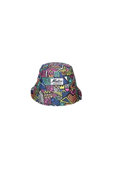 MATCO Matco Bucket Hat -Matco Desenli Renkli Balıkçı Şapka desenli Standart