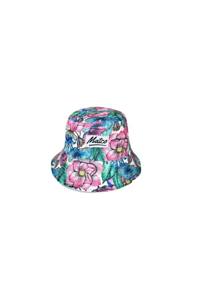 MATCO Matco Bucket Hat (Matco Desenli Renkli Balıkçı Şapka) desenli Standart